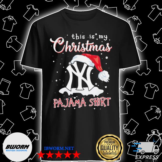 This Is My Christmas Pajama New York Yankees Logo shirt, tank top